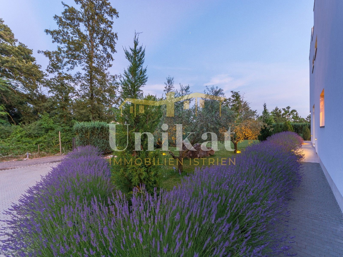 Moderna vila z notranjim in zunanjim bazenom